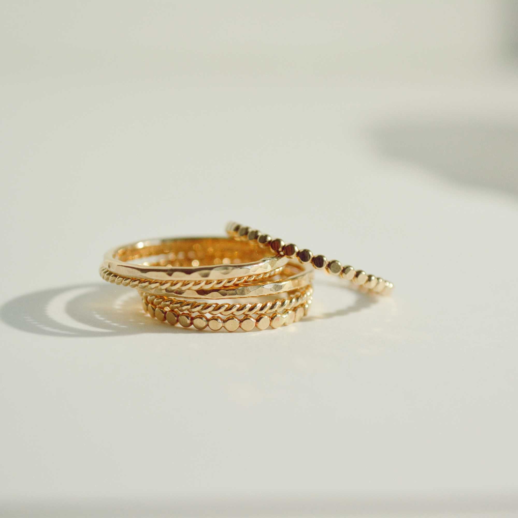 14k Gold filled Rings