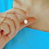 Amor Disc Necklace