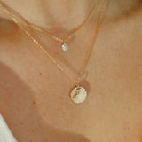 Solitaire Cz Necklace