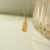 Organic Tag Necklace