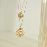 Mini Spiral Necklace