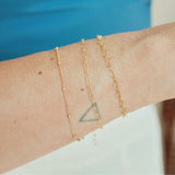 Thin Link Chain Bracelet