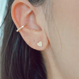 Tiny Heart Studs